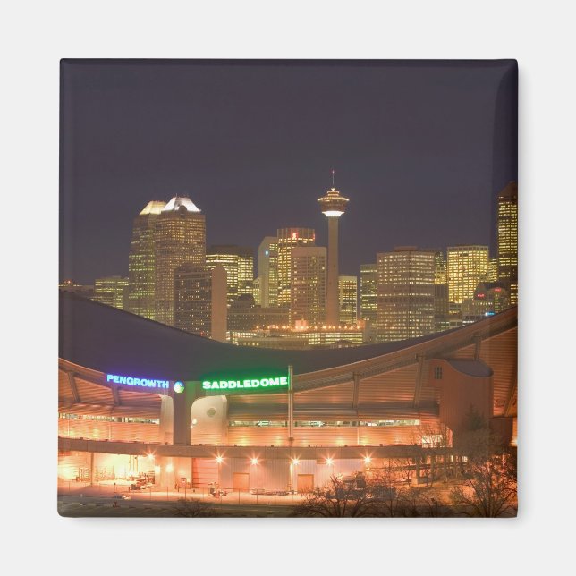 Canada, Alberta, Calgary: City Skyline from Magnet (Front)