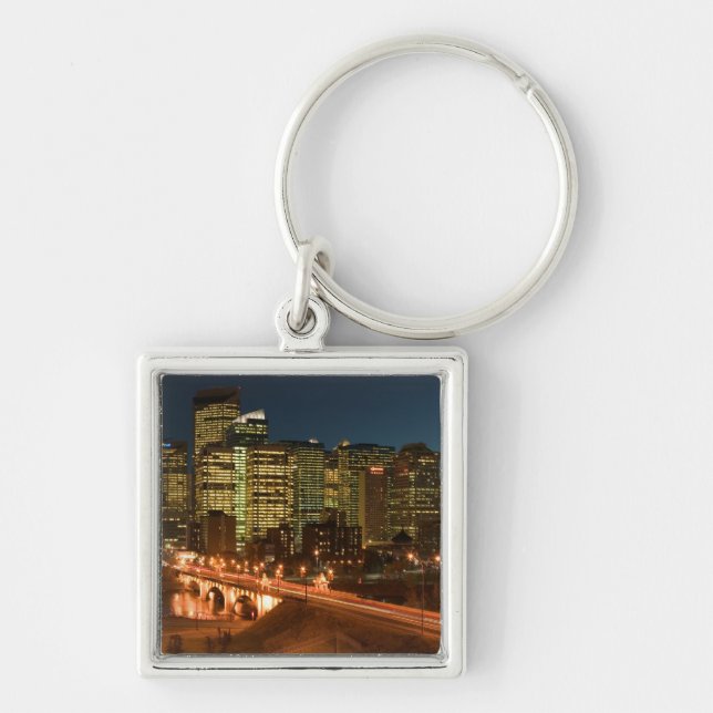 Canada, Alberta, Calgary: Downtown Calgary, Key Ring (Front)