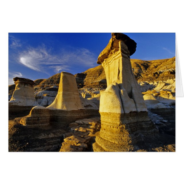 Canada, Alberta, Drumheller. Hoodoos. (Front Horizontal)