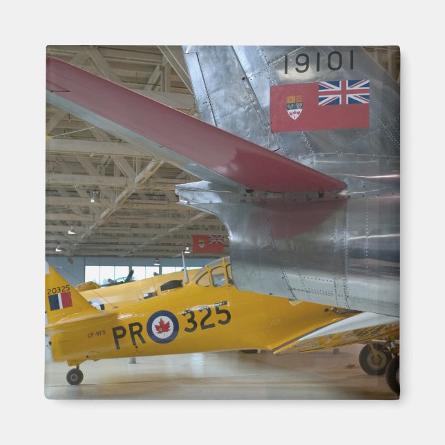Canada, Alberta, Edmonton: Alberta Aviation 2 Magnet (Front)