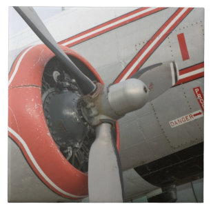 Canada, Alberta, Edmonton: Alberta Aviation Ceramic Tile