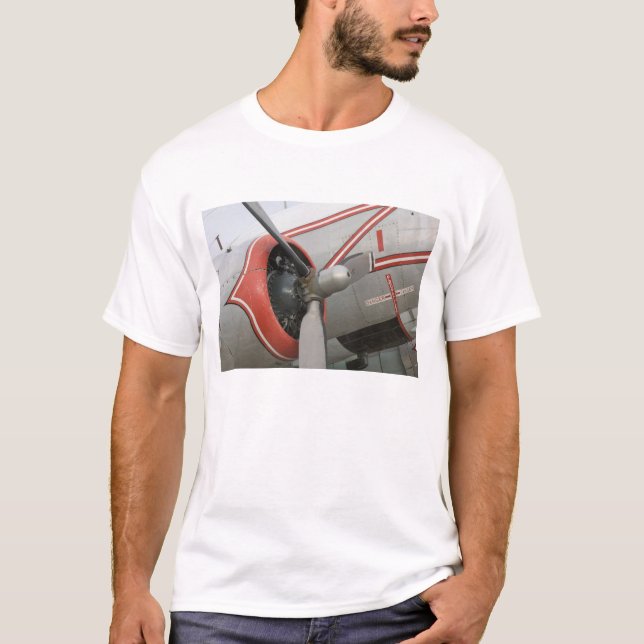 Canada, Alberta, Edmonton: Alberta Aviation T-Shirt (Front)