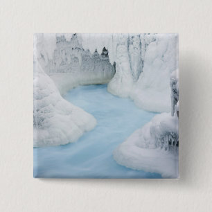 Canada, Alberta, Jasper National Park. The 15 Cm Square Badge