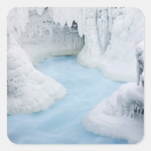 Canada, Alberta, Jasper National Park. The Square Sticker