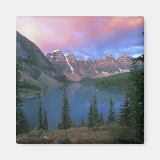 Canada, Alberta, Lake Moraine at Dawn, Banff Magnet (Front)
