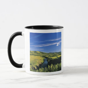 Canada, Alberta, The Highwood River Along the Mug