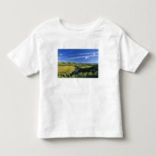 Canada, Alberta, The Highwood River Along the Toddler T-Shirt