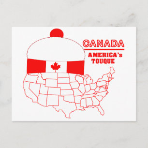 Canada -America's Cool Tuque Postcard