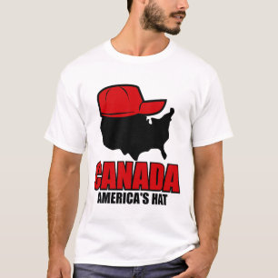 Canada Americas Hat T-Shirt