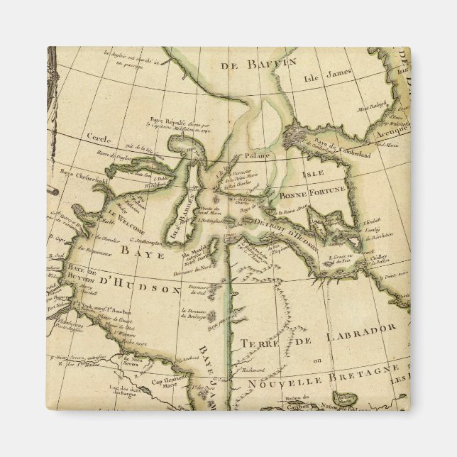 Canada and Greenland Magnet (Front)