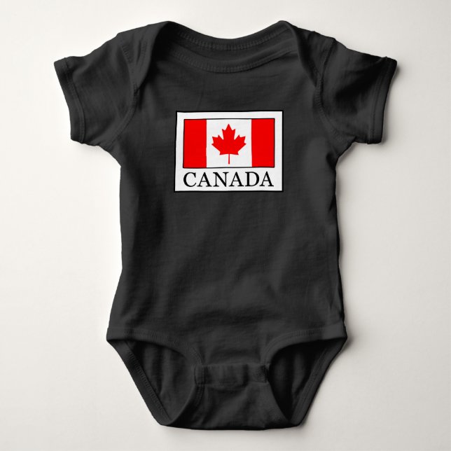 Canada Baby Bodysuit (Front)