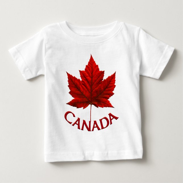 Canada Baby Shirt Canada Baby Jersey Shirts Custom (Front)