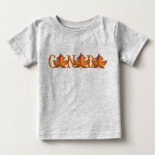 Canada Baby T-shirt Canada Souvenir Baby Tee Shirt