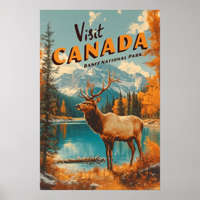 Canada Banff National Park Poster (Front)