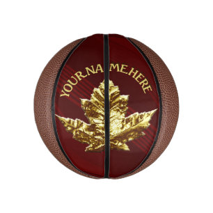 Canada Basketball Custom Canada Souvenir Balls