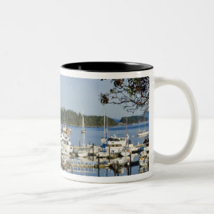 Canada, BC, Gulf Islands, Salt Spring Island, Two-Tone Coffee Mug