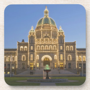 Canada, BC, Victoria, BC Legislature Building at Coaster