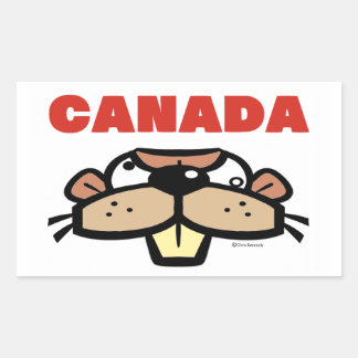 Canada Beaver Sticker