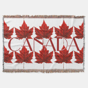 Canada Blanket Canada Maple Leaf Souvenir Throw