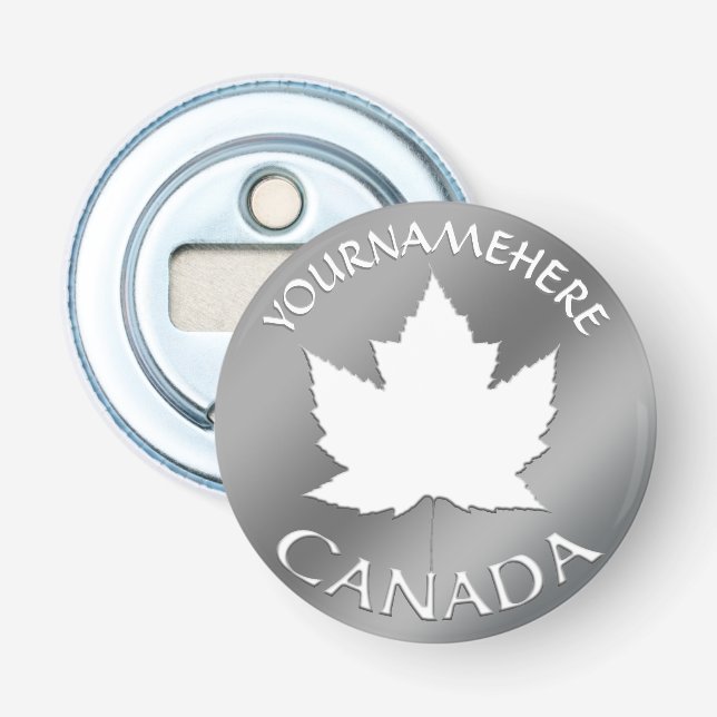 Canada Bottle Opener Custom Canada Souvenirs (Front)