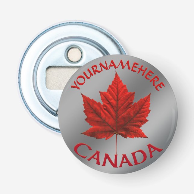 Canada Bottle Opener Custom Canada Souvenirs (Front)