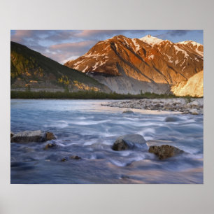 Canada, British Columbia, Alsek River Valley. 2 Poster