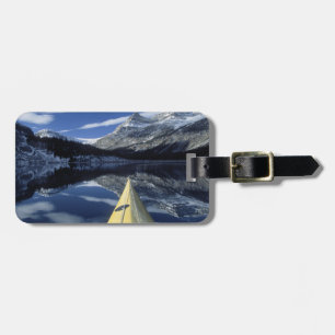 Canada, British Columbia, Banff. Kayak bow on Luggage Tag