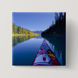 Canada, British Columbia, Bowron Lakes 15 Cm Square Badge