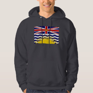 Canada British Columbia Flag Hoodie