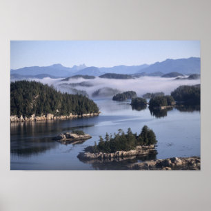 Canada, British Columbia, Johnstone Straight Poster