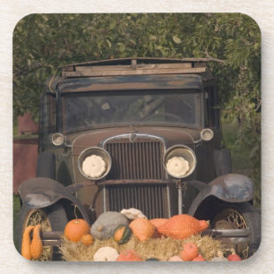 CANADA, British Columbia, Keremeos. Autumn / 2 Coaster