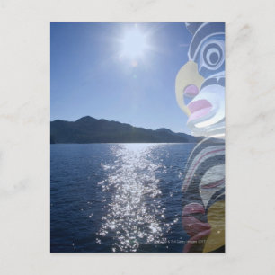Canada, British Columbia, Native American totem Postcard