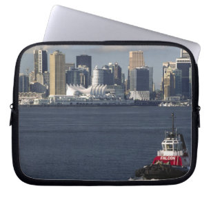 Canada, British Columbia, Vancouver. Downtown Laptop Sleeve