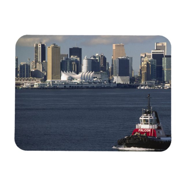 Canada, British Columbia, Vancouver. Downtown Magnet (Horizontal)