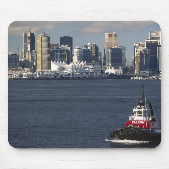 Canada, British Columbia, Vancouver. Downtown Mouse Pad (Front)