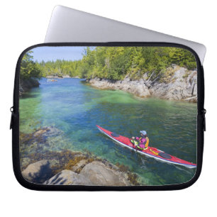 Canada, British Columbia, Vancouver Island. Sea 2 Laptop Sleeve