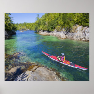 Canada, British Columbia, Vancouver Island. Sea 2 Poster