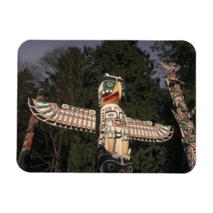 Canada, British Columbia, Vancouver.  Native Magnet