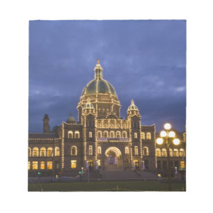 CANADA, British Columbia, Victoria. Evening, Notepad