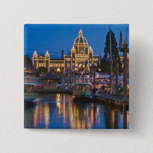 Canada, British Columbia, Victoria, Inner 15 Cm Square Badge (Front)