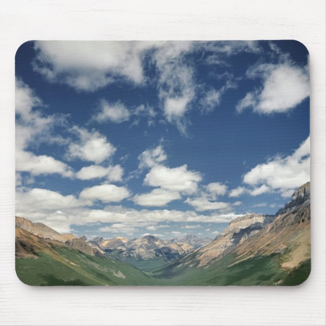 Canada, British Columbia, Yoho NP. Puffy clouds Mouse Pad (Front)