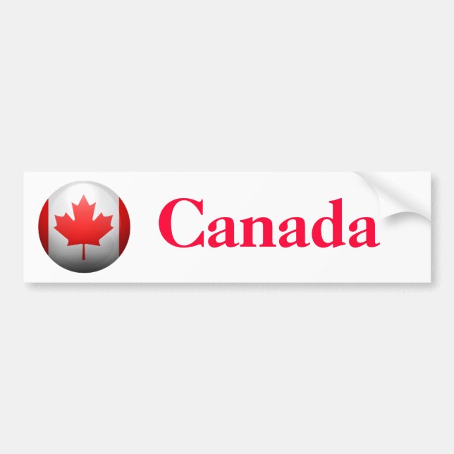 Canada Bumper Sticker (Front)
