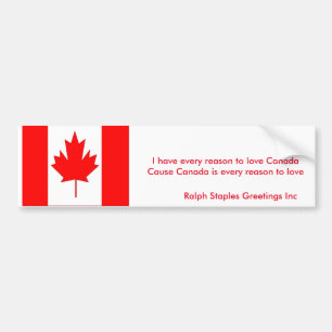 Canada Bumper Sticker
