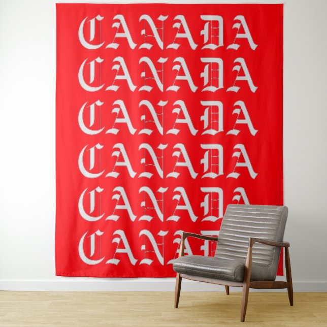 canada canada color tapestry (In Situ)