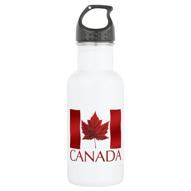 Canada Canada Flag Souvenir Bottle (Front)