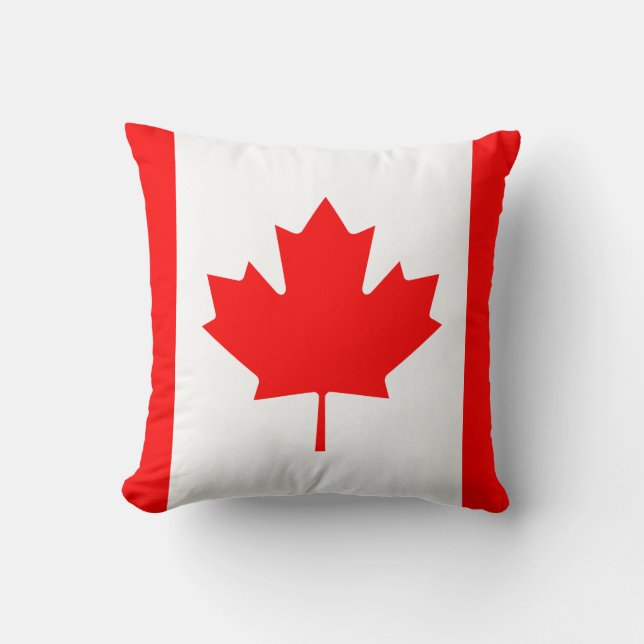 Canada (Canadian) Flag Cushion (Front)