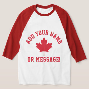 Canada Canadian Flag Jersey T-Shirt