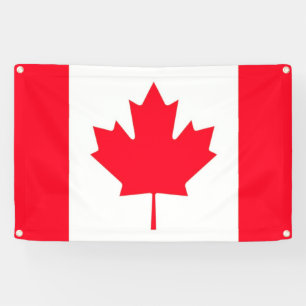 CANADA. Canadian flag. Patriotic Banner