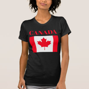CANADA. Canadian flag. Patriotic.  T-Shirt