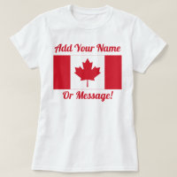 Canada Canadian Flag T-Shirt